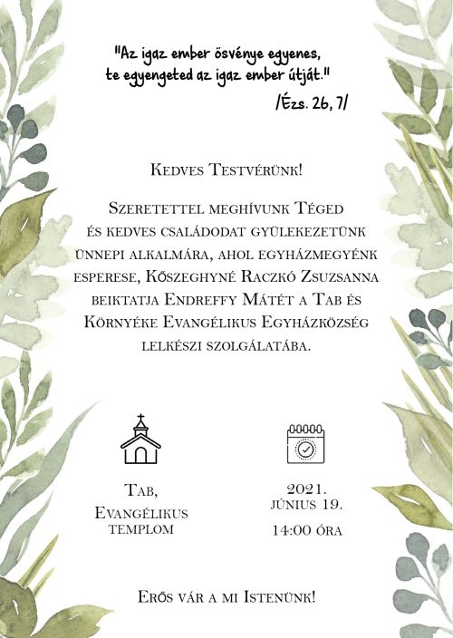 meghivo Endreffy iktatas