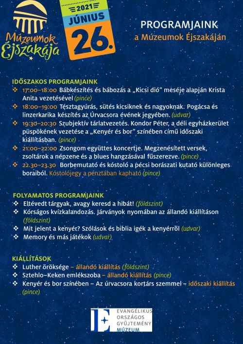 EOM muzeumok ejszakaja