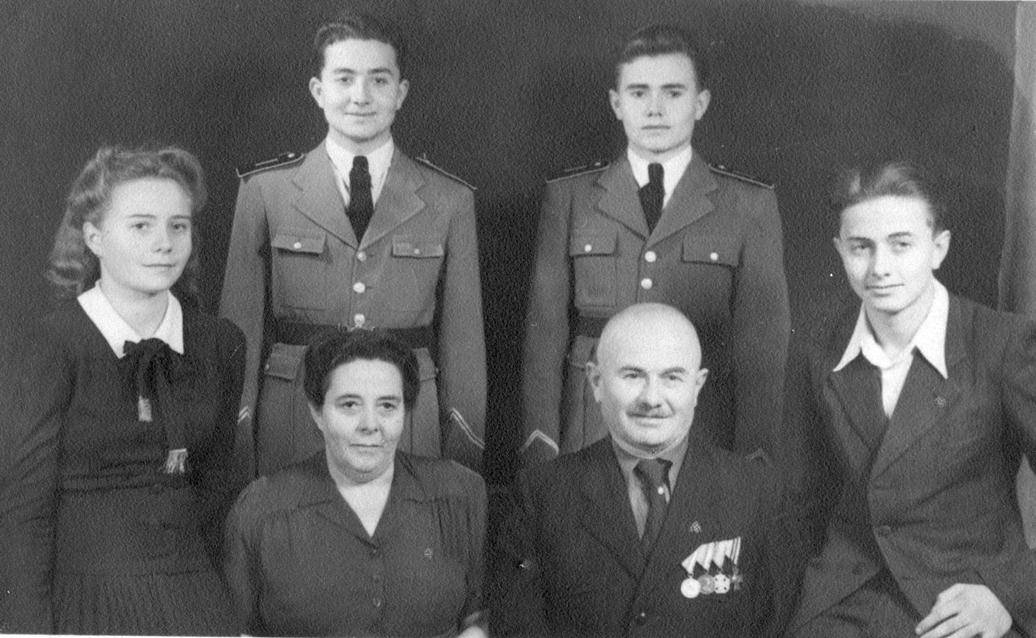 Franko Endre es csaladja