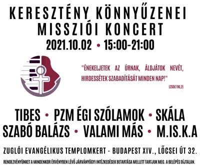 Zuglo konnyuzenei misszioi koncert
