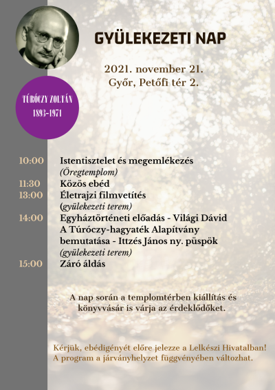 Gyor gyulekezeti nap 2021.11.21