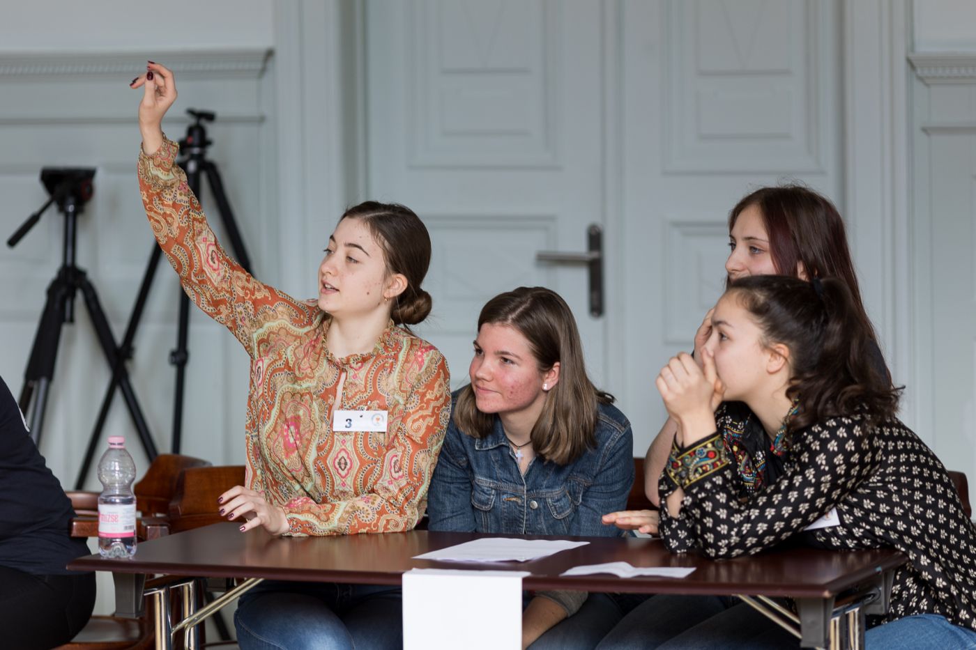 Az úrvacsoráról szervezett műveltségi versenyt középiskolások számára az Evangélikus Pedagógiai Intézet. Az országos döntőt a március 11-én rendezték meg. - fotó: Magyari Márton