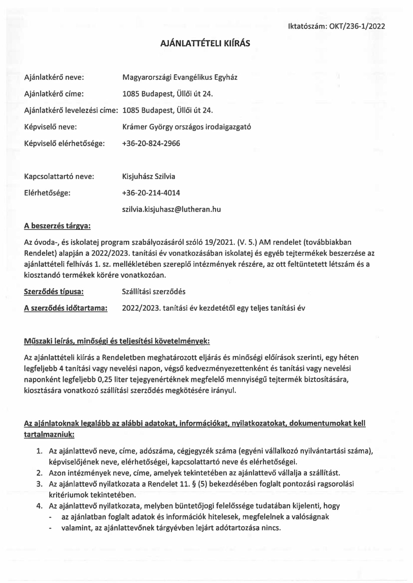 MEE ajanlatteteli kiiras iskolatej 2022 2023 1