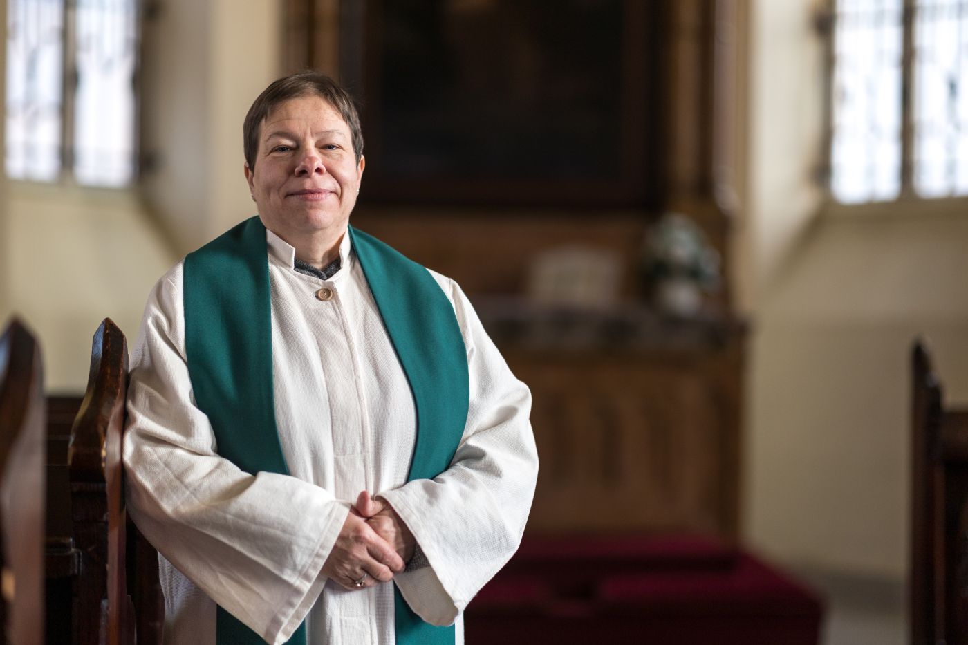 Tóth Melinda Anna evangélikus lelkész - fotó: Magyari Márton