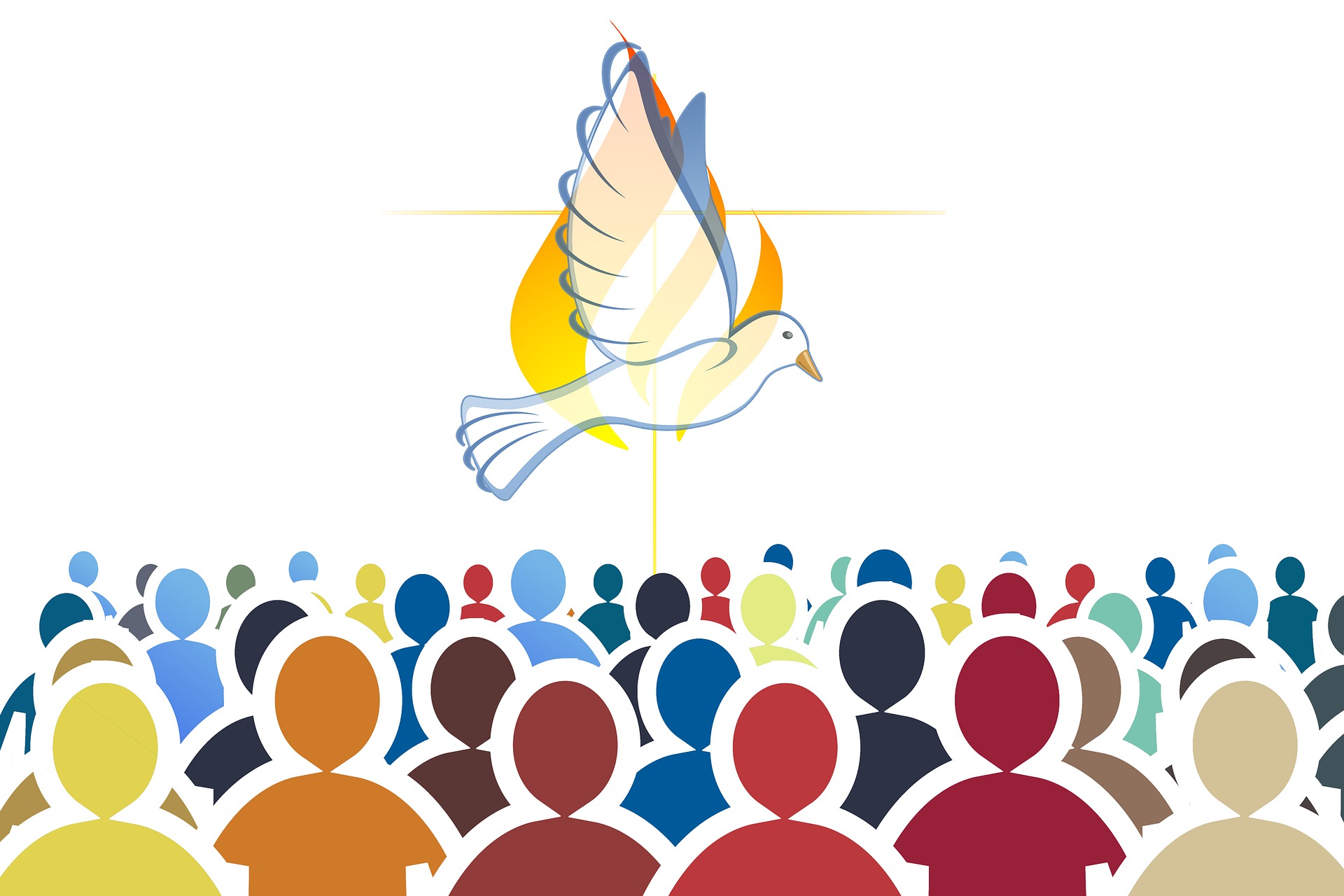 Pünküsd - fotó: geralt/Pixabay