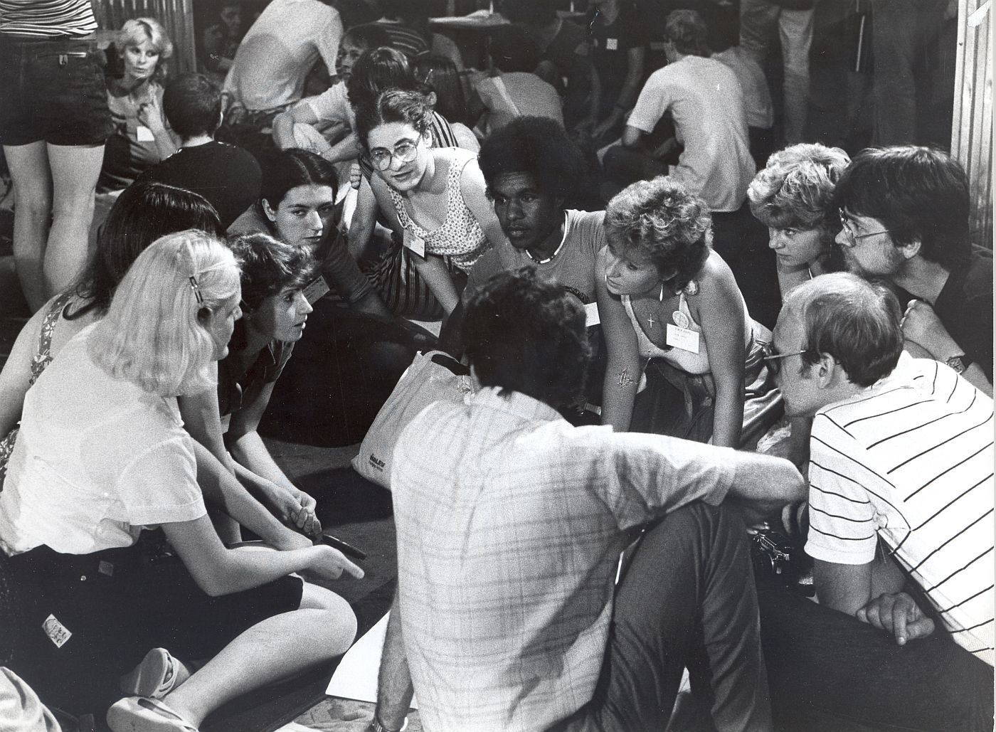 LVSZ budapesti nagygyűléséhez kapcsolódó igjúsági találkozó 1984-ben