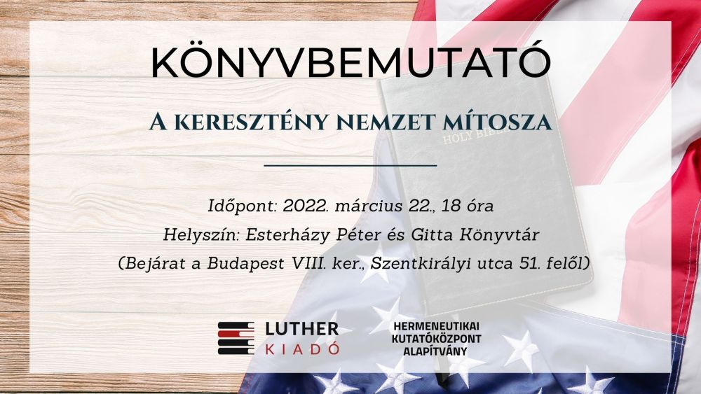 20220322 konyvbemutato kereszteny nemzet mitosza