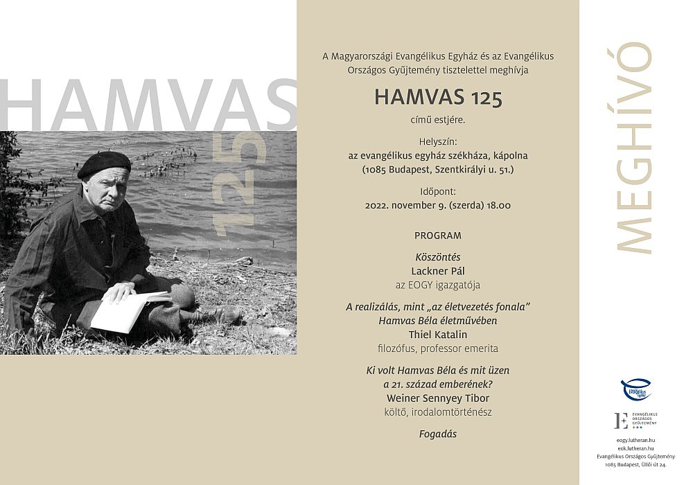 Hamvas125 meghivo 2022.11.09
