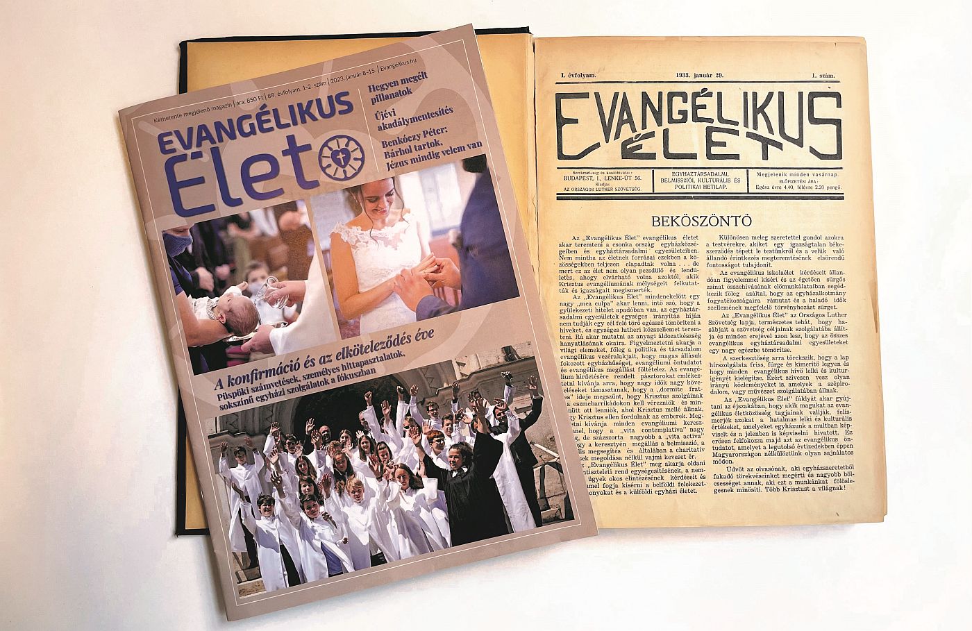 Evangélikus Élet címlapok