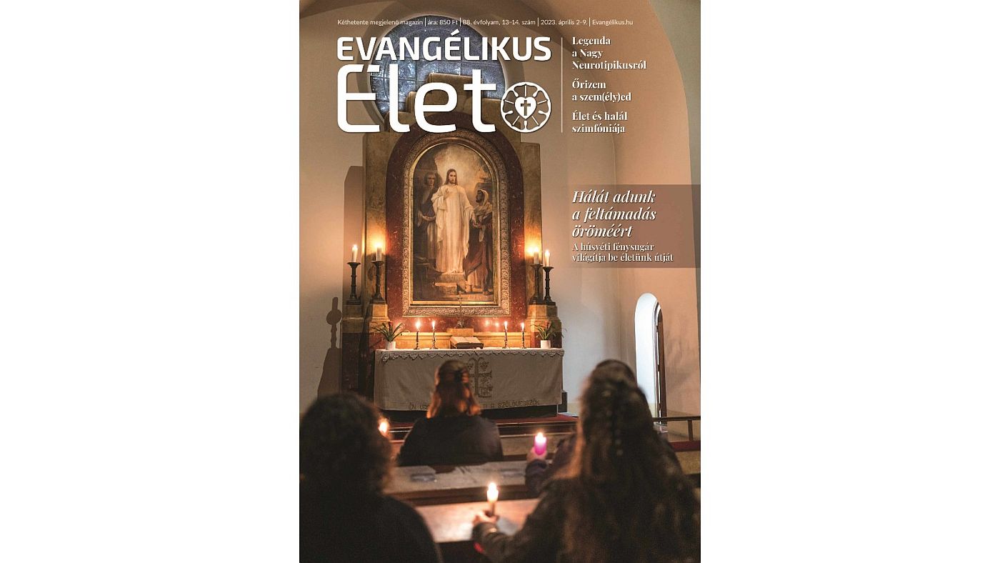 Evangélikus Élet 2023/13–14. számának címlapja