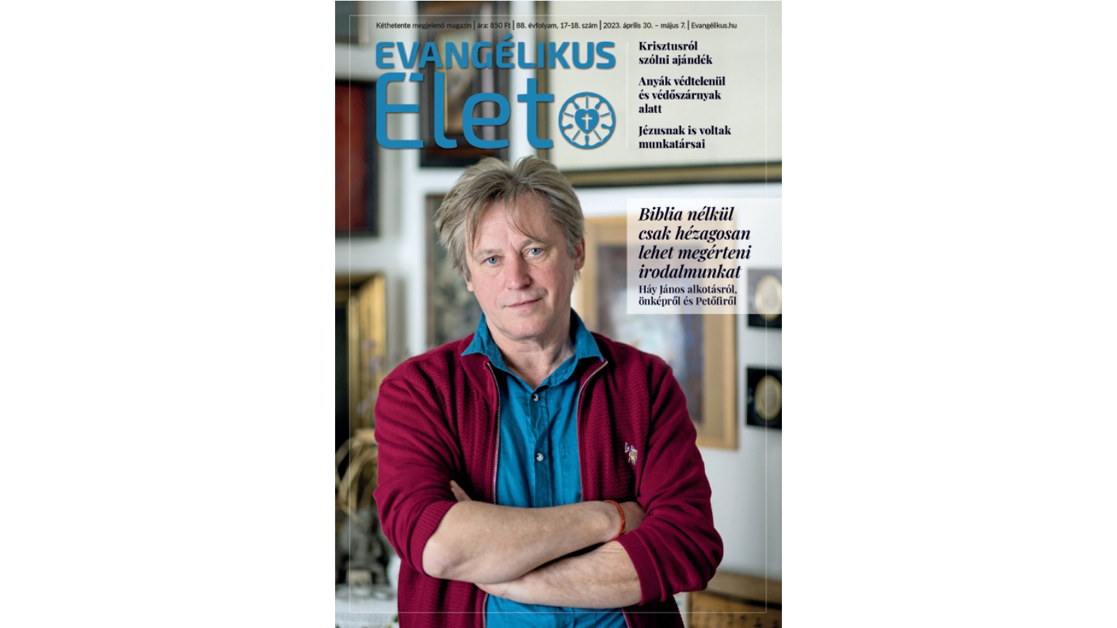 Evangélikus Élet 2023/17-18. számának címlapja