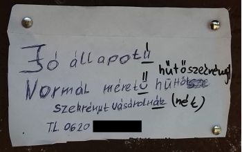 illusztráció egy apróhirdetés kijavításáról