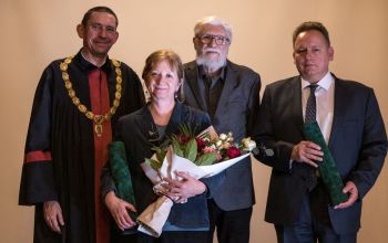 az Evangélikus Hittudományi Egyetem új díszdoktorai