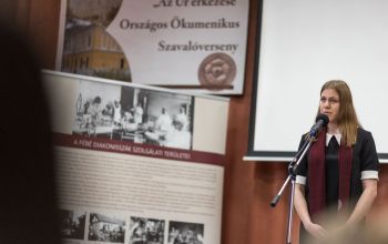 A Nyíregyházi Evangélikus Kossuth Lajos Gimnázium április 8-án immár 28. alkalommal rendezte meg „Az Úr érkezése” országos ökumenikus szavalóversenyt.