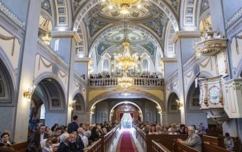 Hálaadó istentisztelet 2022. május 8-án a felújított nyíregyházi evangélikus nagytemplomban