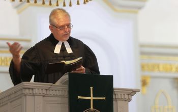 Kis János lelkész búcsú prédikációja nyugdíjba vonulása előtt